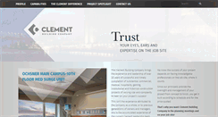 Desktop Screenshot of clementbc.com